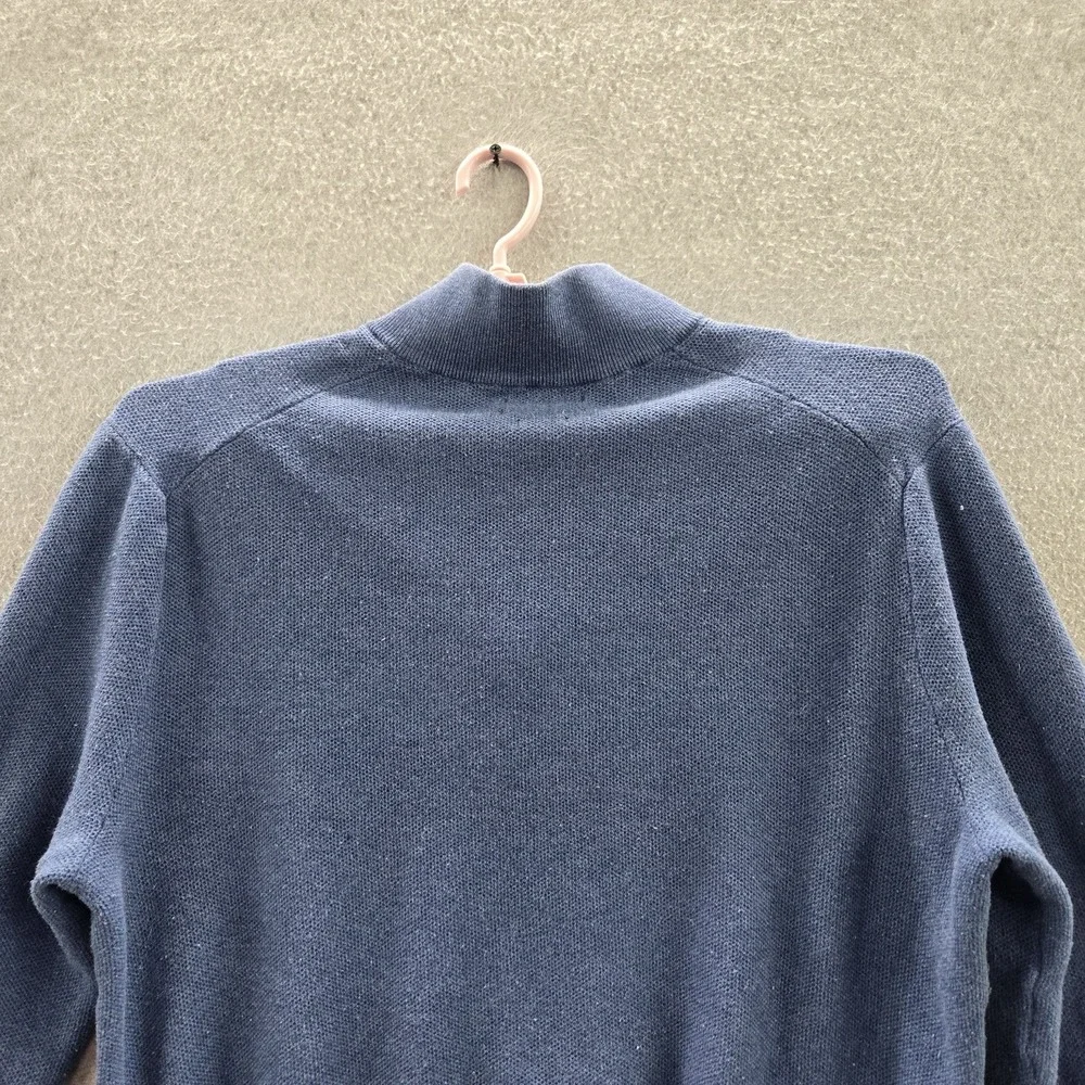 Polo Ralph Lauren‎ Men Sweater XXL Blue Logo Embroidery Pima Cotton Preppy